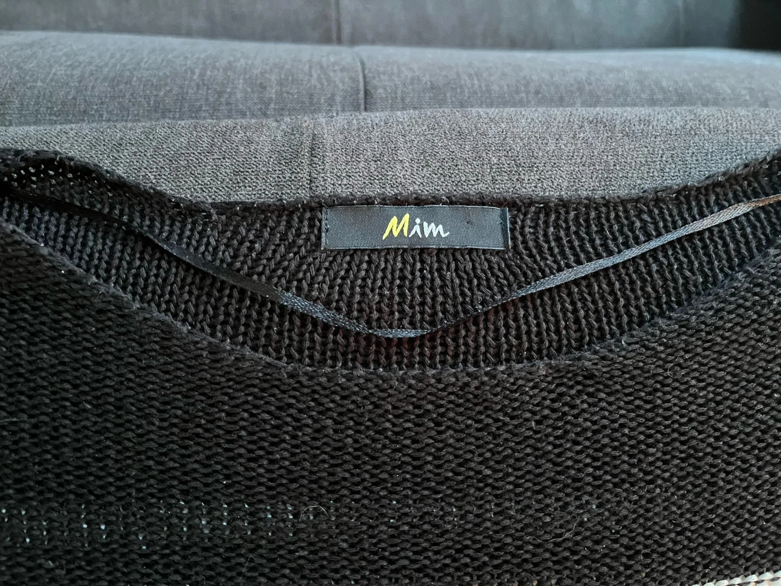 Damespullover Mim maat XS kleur wit zwart zeer goede staat – photo 3